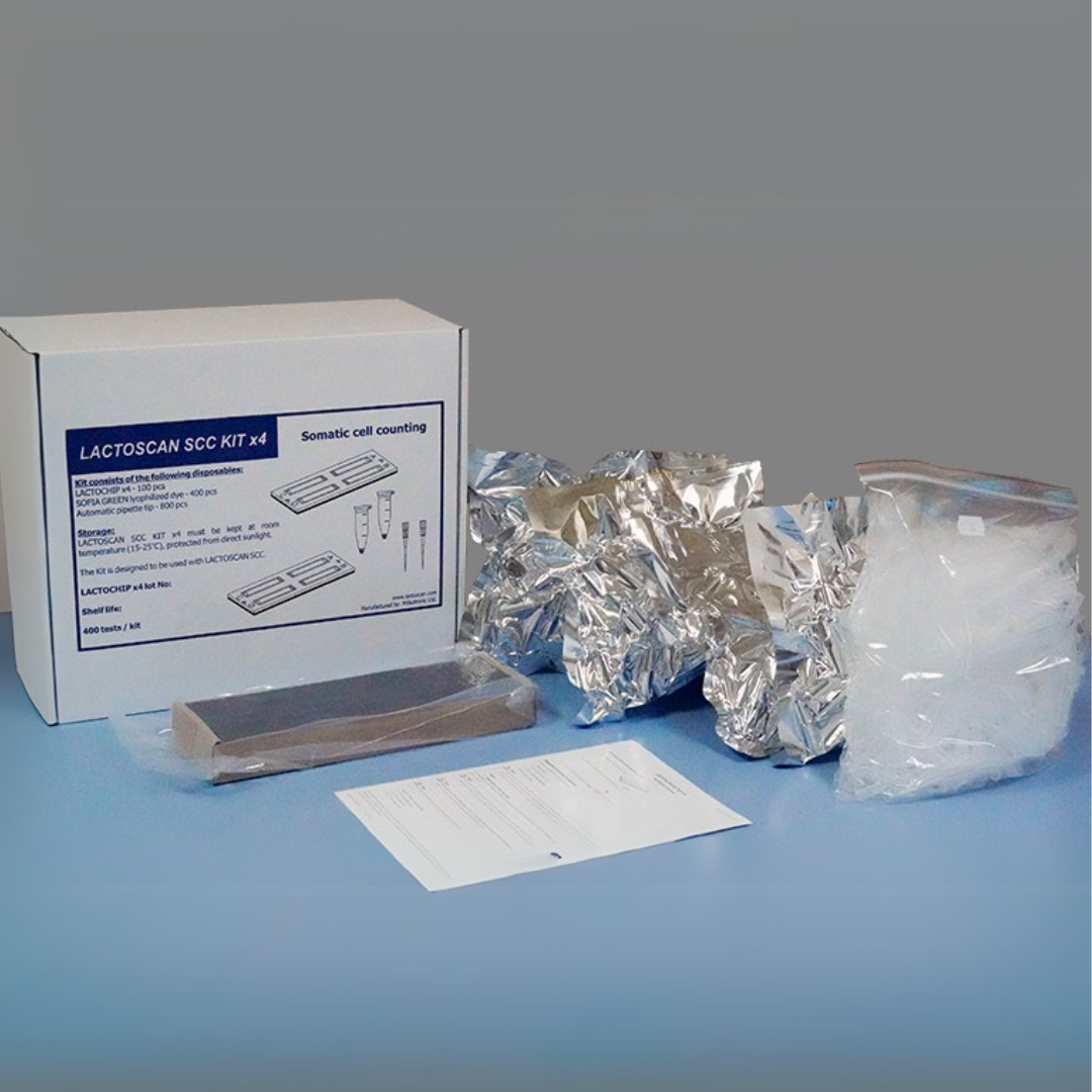 Kit para células somáticas (x400 tests) | SCC KIT  | Lactoscan by MILKOTRONIC